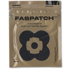Riideplaaster Fabpatch Merino Must